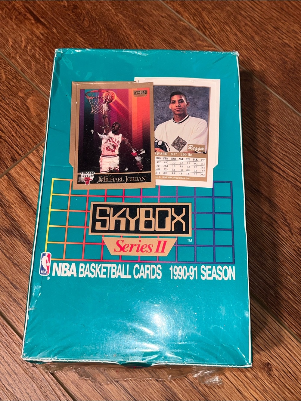 New 1990-91 Skybox Series II 2 NBA Basketball Factory Sealed Box 36 Packs Jordan